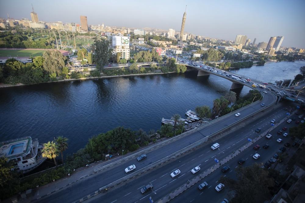 Nile Boutique Hotel At Nile Plaza Giza Exteriör bild