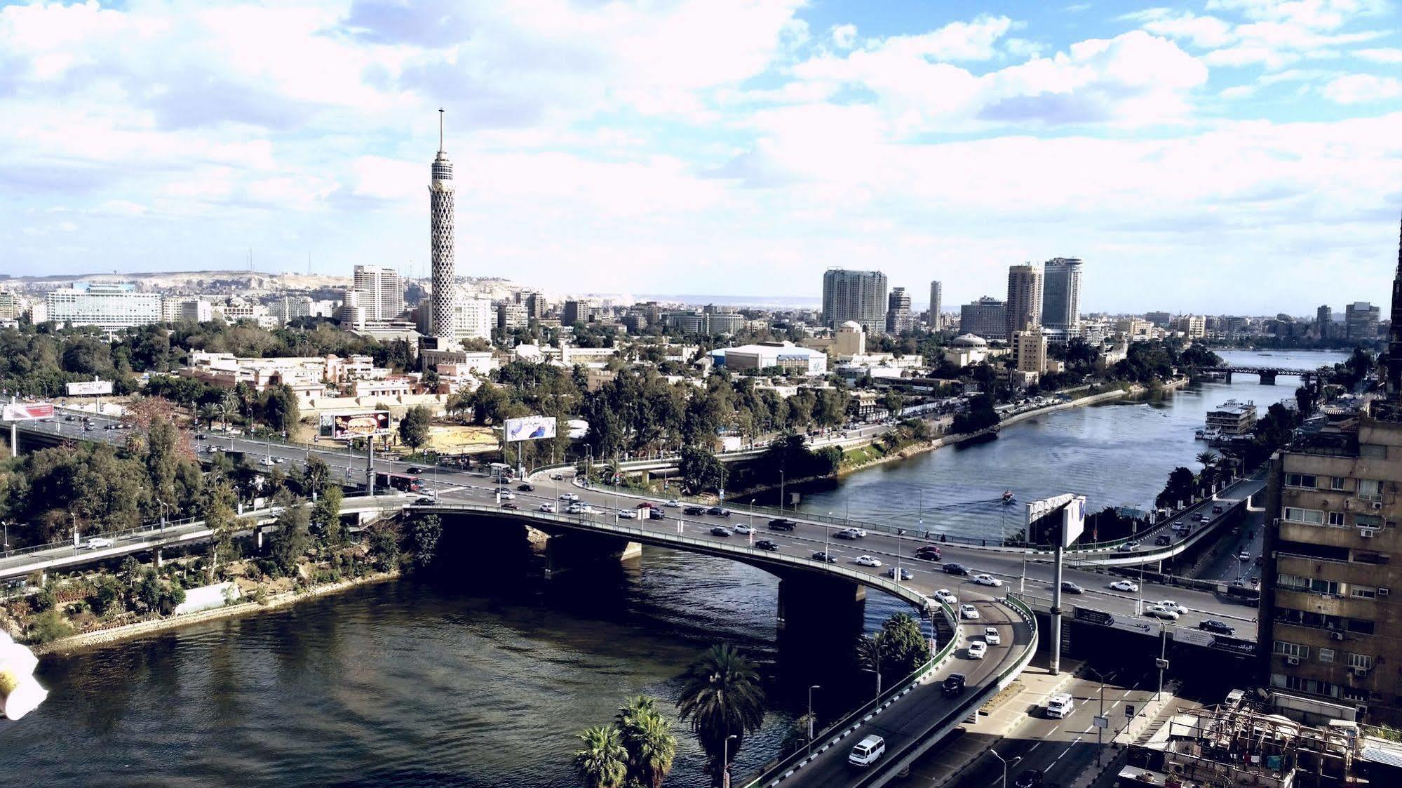 Nile Boutique Hotel At Nile Plaza Giza Exteriör bild